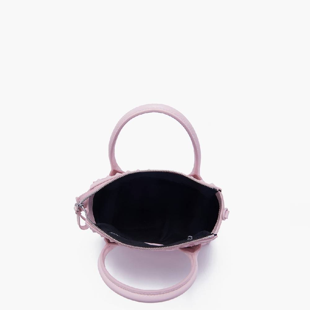 La Carrie MINI BORSA A MANO FRIVOLOUS ROSA Soddisfazione Garantita