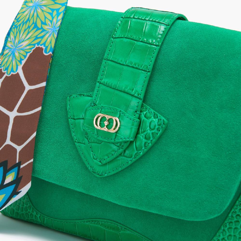 La Carrie BORSA A SPALLA TEMPEST GRASS Sottocosto