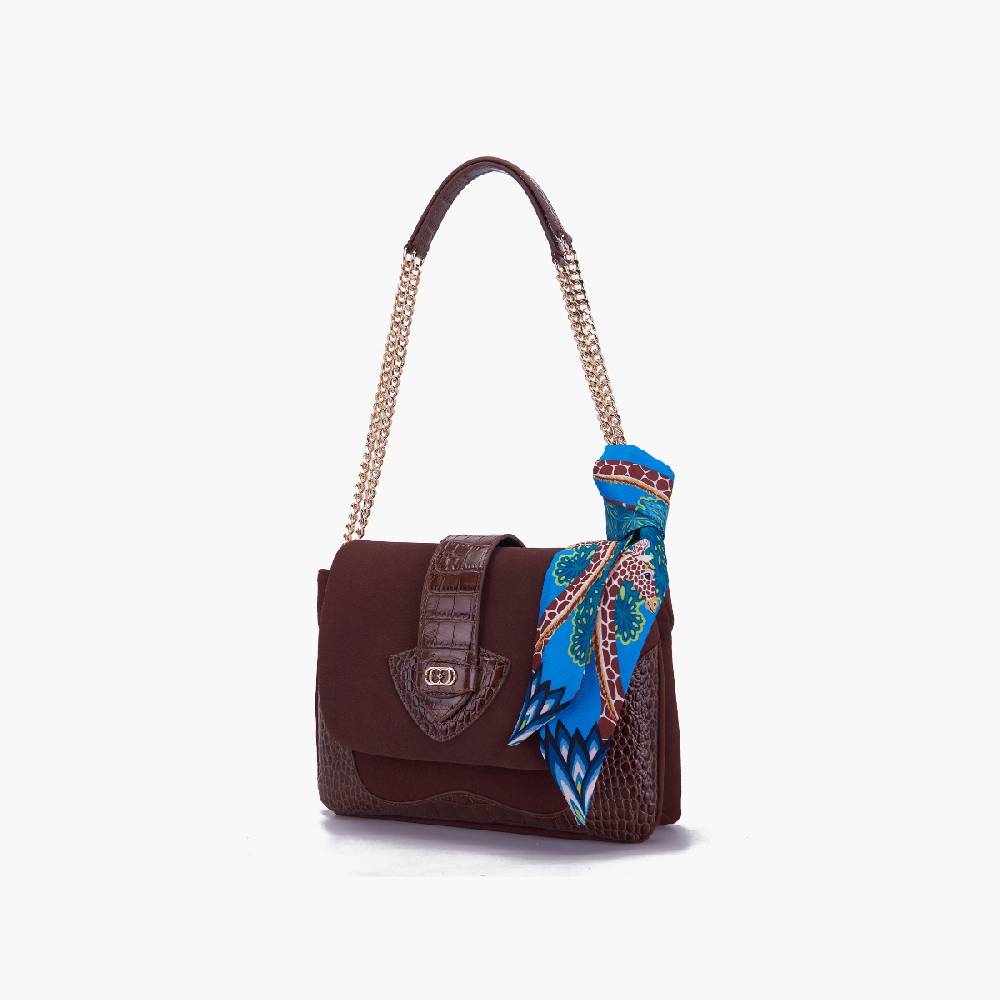 La Carrie BORSA A SPALLA TEMPEST BROWN Convenienza