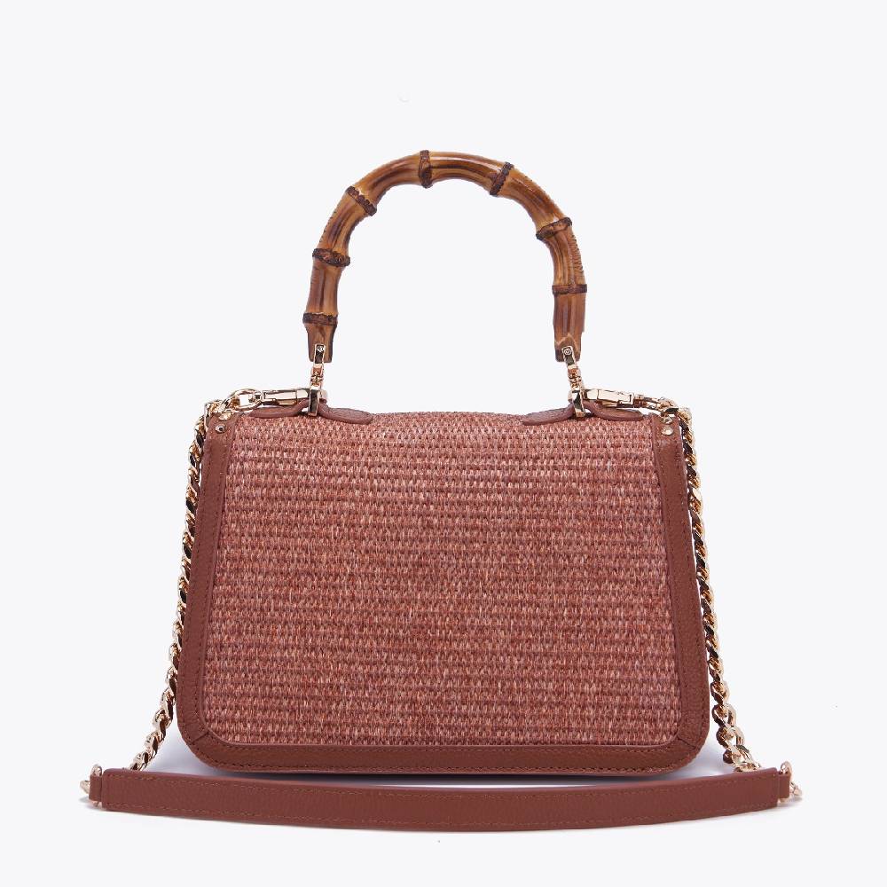 La Carrie BORSA A MANO ROMANTIC BRANDY Presa
