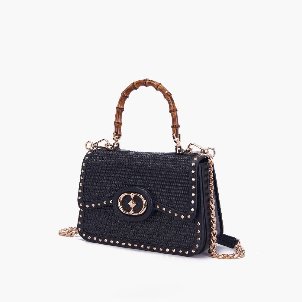 La Carrie BORSA A MANO ROMANTIC NERA Offerta