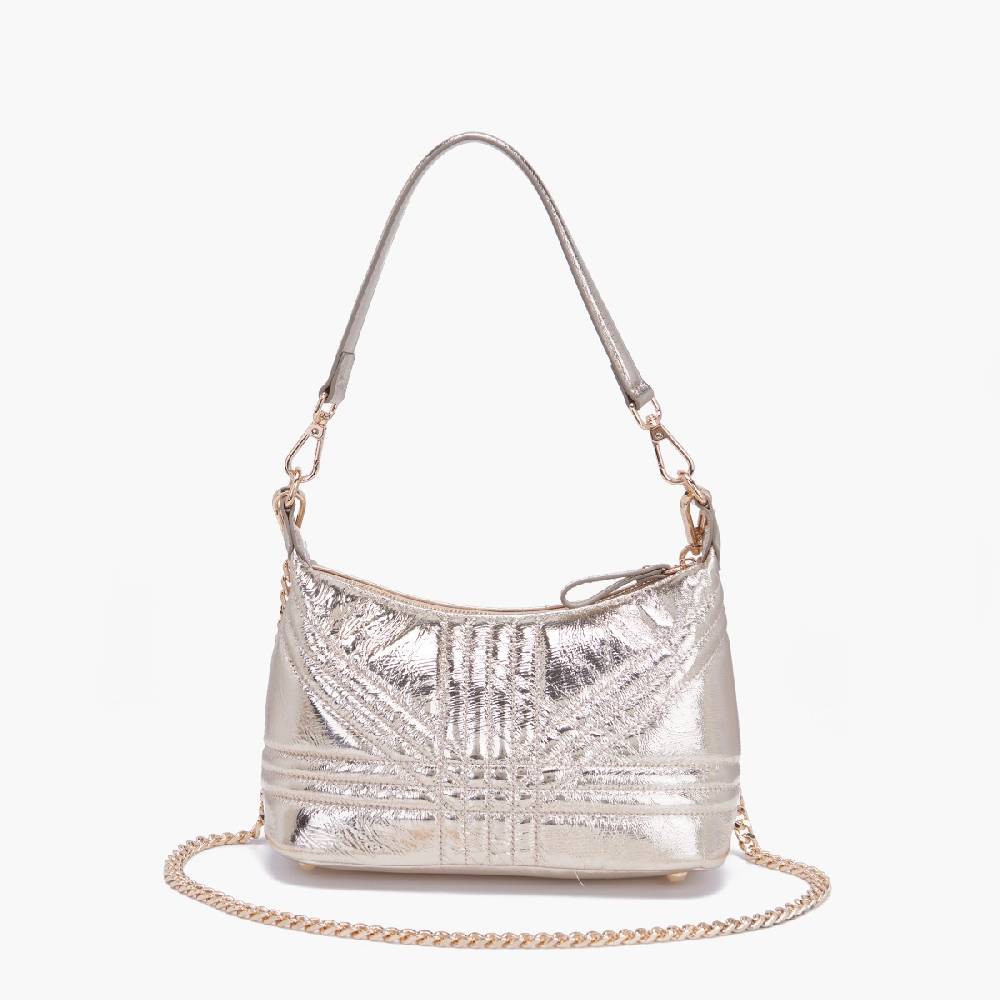La Carrie MINI BORSA A SPALLA SHINY GOLD Hotsell