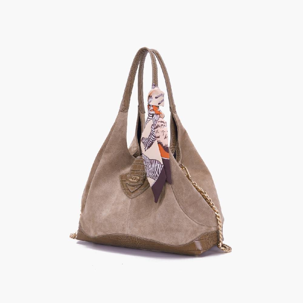 La Carrie BORSA SHOPPING TEMPEST TAUPE I Più Venduti