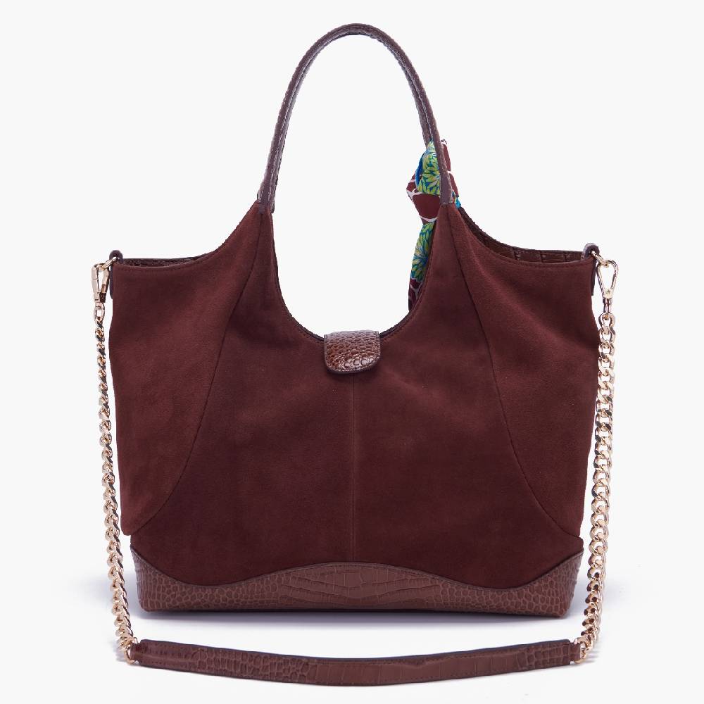 La Carrie BORSA SHOPPING TEMPEST BROWN Vendite Flash