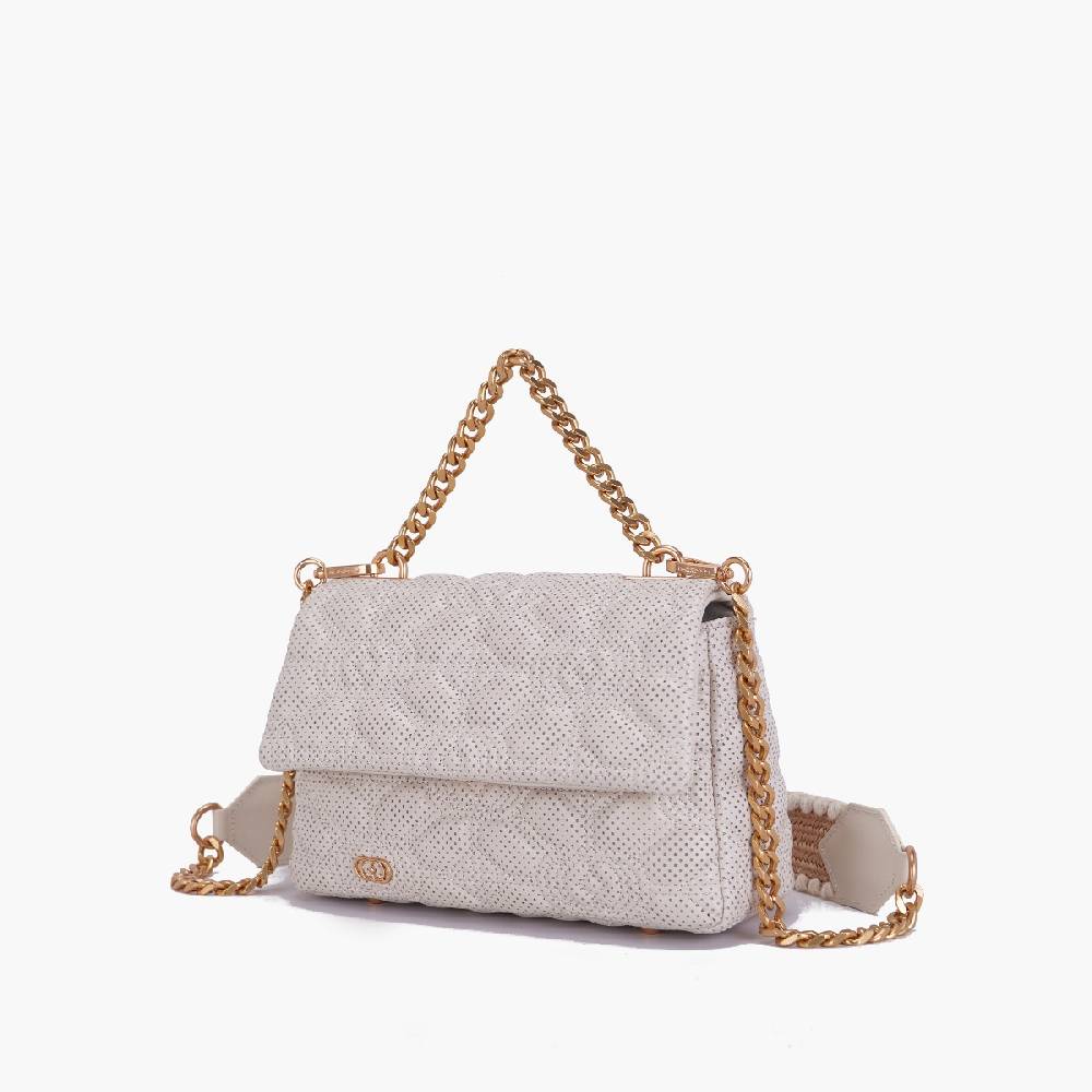 La Carrie BORSA A MANO TOUCHY IVORY Soddisfazione Garantita