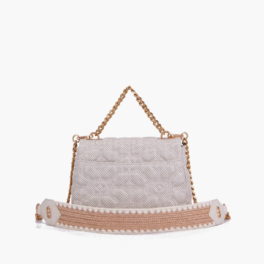 La Carrie BORSA A MANO TOUCHY IVORY Soddisfazione Garantita
