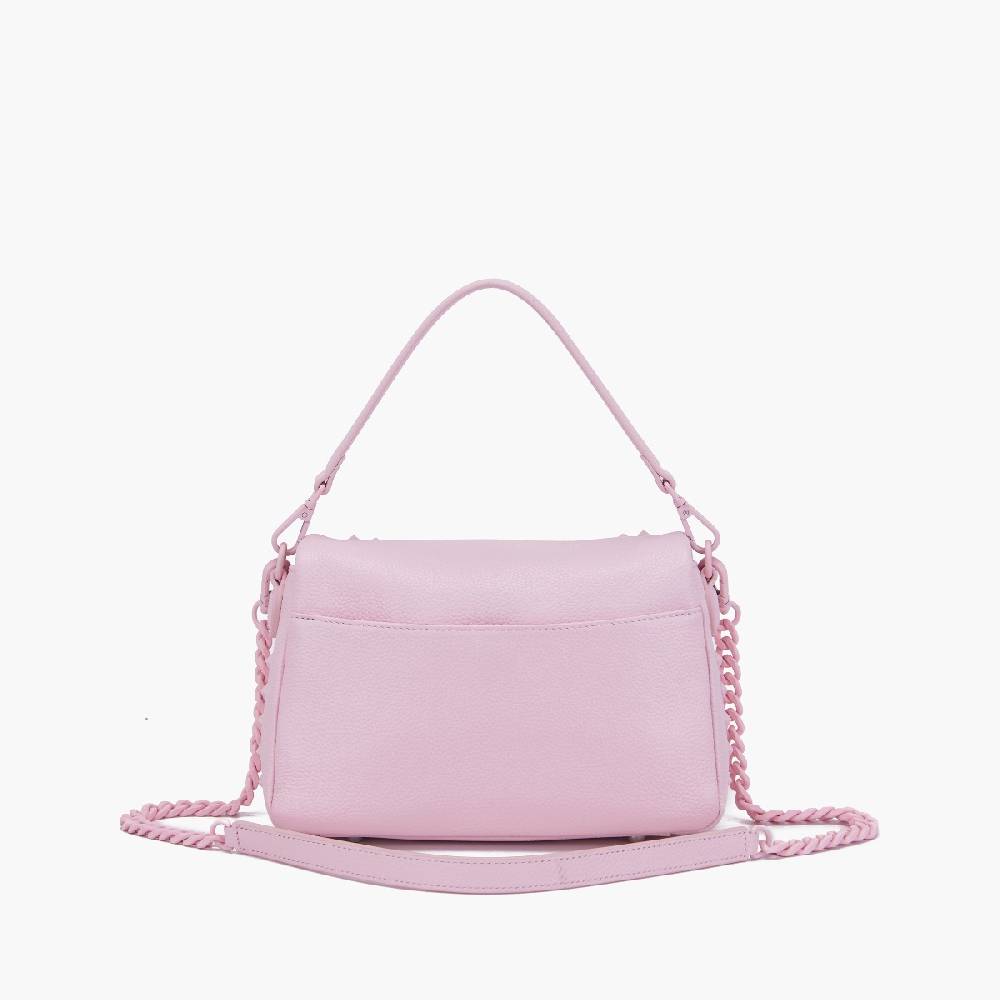 La Carrie PINK HAND BAG IN TUMBLED LEATHER Acquista Ora