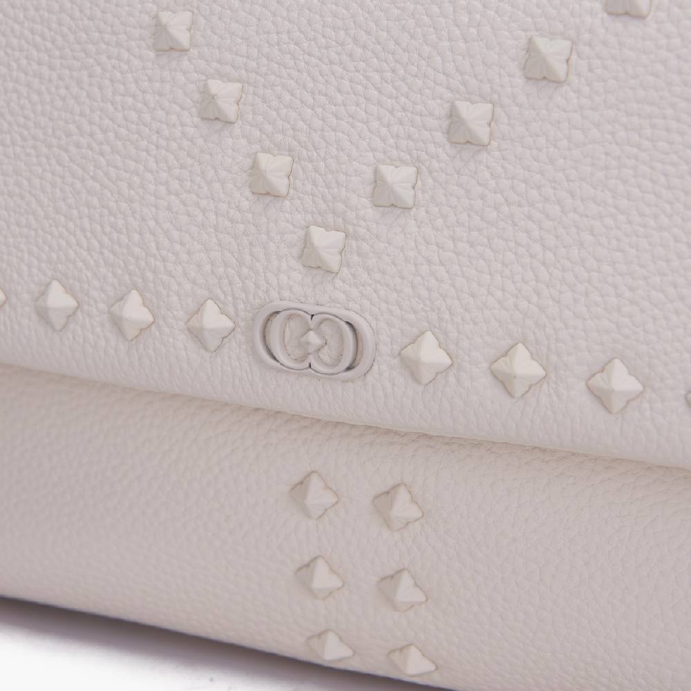 La Carrie IVORY HAND BAG FRIVOLOUS Consegna Veloce