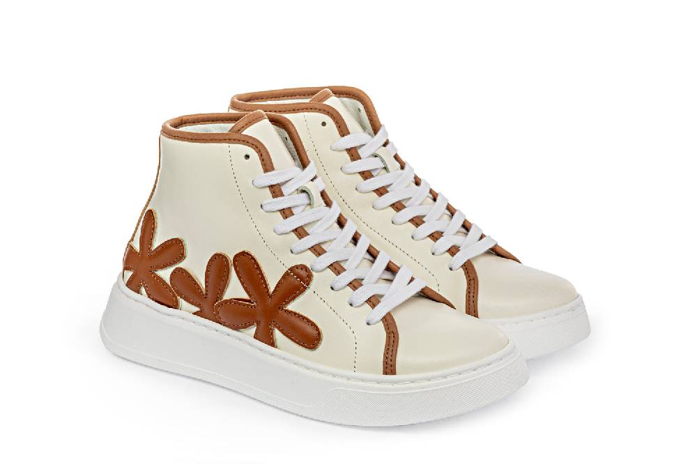 L.Pucci Basket P91213P Ecru-Camel Sconto