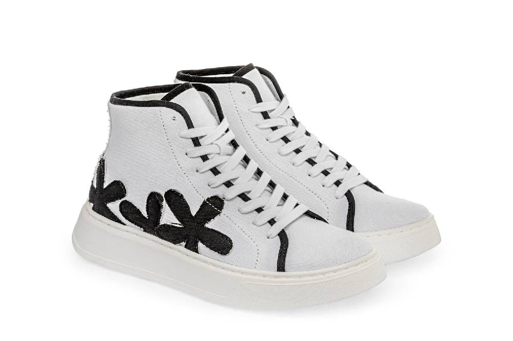 L.Pucci Basketball P91223C White-Black Offerte