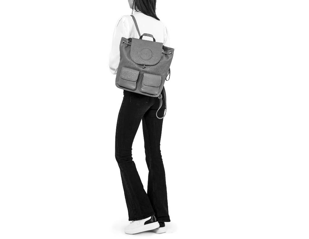 L.Pucci Sandra Orient Express Line Brown Backpack Economico