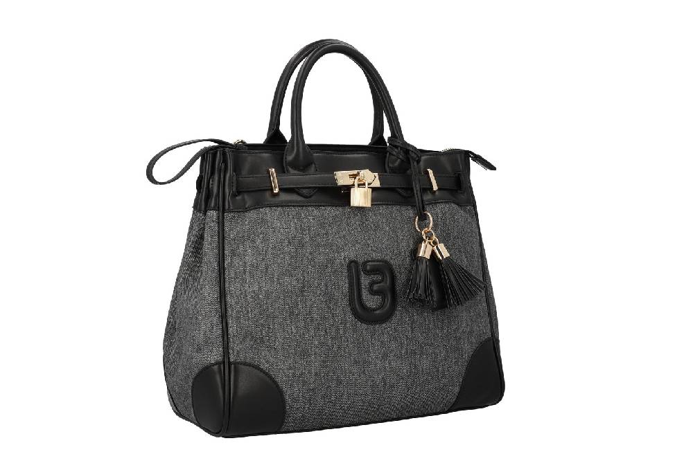 L.Pucci Lakisha Denim Lux Black Nuova