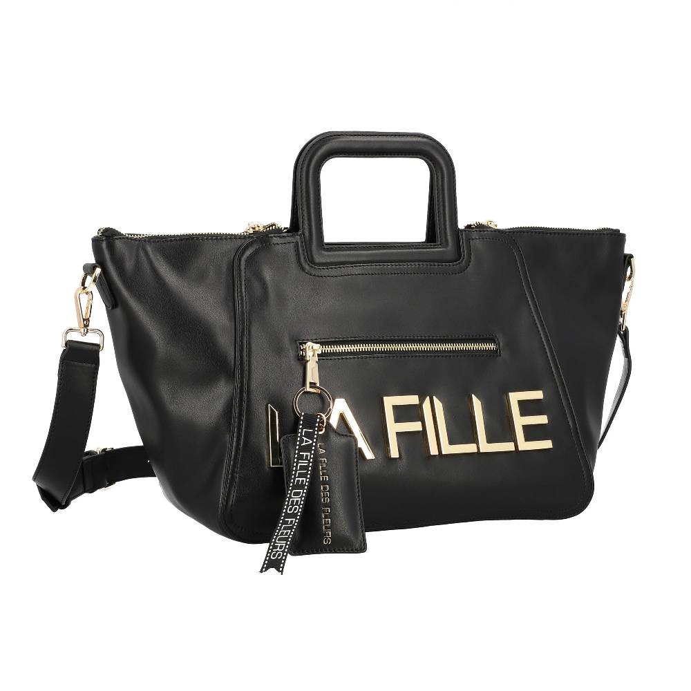 L.Pucci Savannah Metal Logo Line Black Vendita