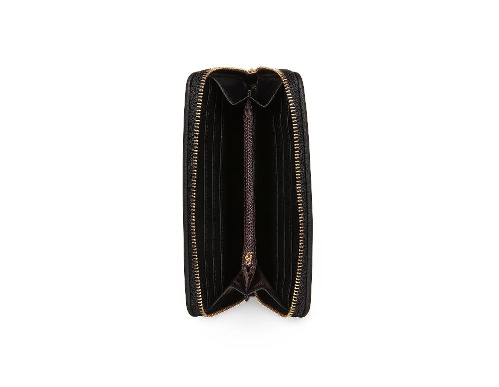 L.Pucci Placida Logo Black Wallet Fino Al -60%