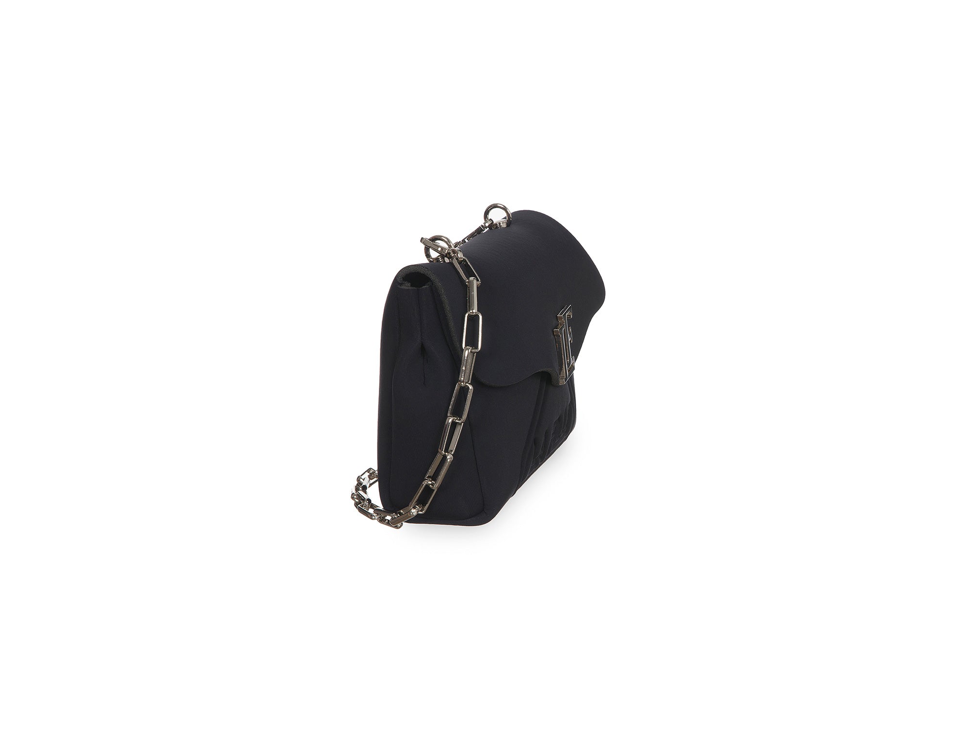 L.Pucci Valentina Med Tekno Fabric Black Offerta natalizia