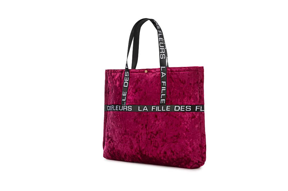 L.Pucci Paxos Velvet Multicolor Plum Line Outlet