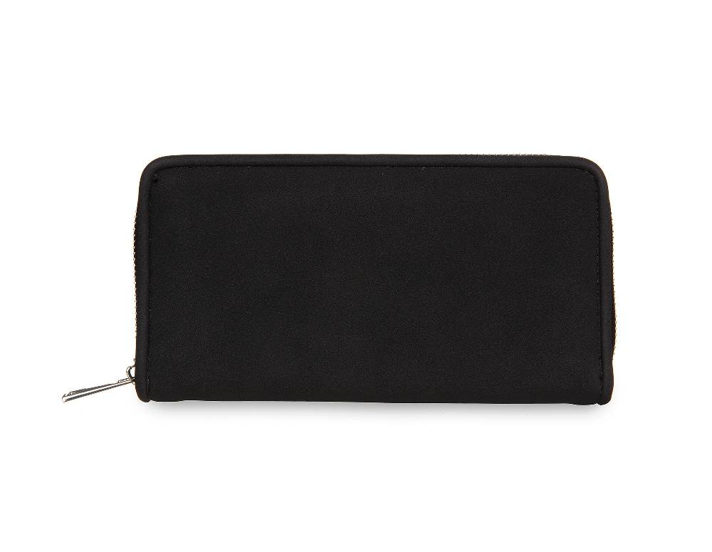 L.Pucci Placida Renna Black Wallet Qualità