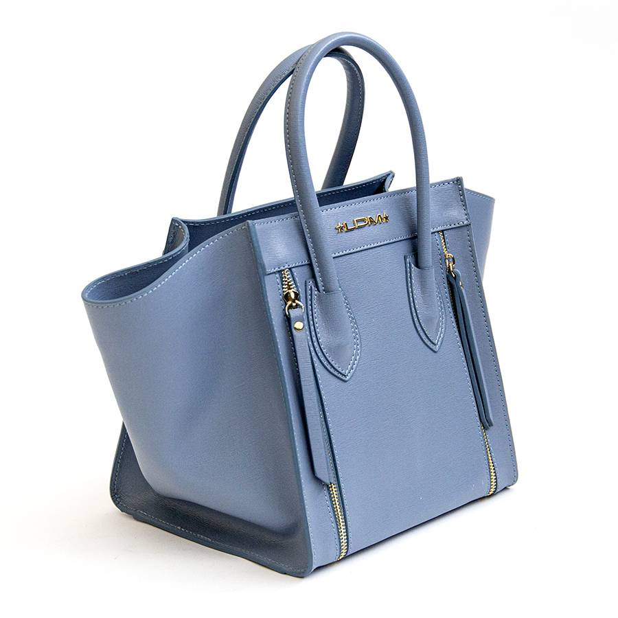 Laura Di Maggio ALIA – Borsa a trapezio in pelle saffiano avio Vendite Flash