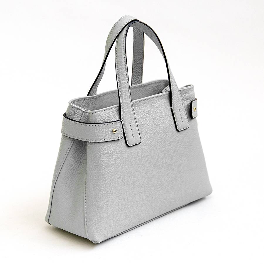 Laura Di Maggio BERRY – Bauletto in pelle ghiaccio In Saldo