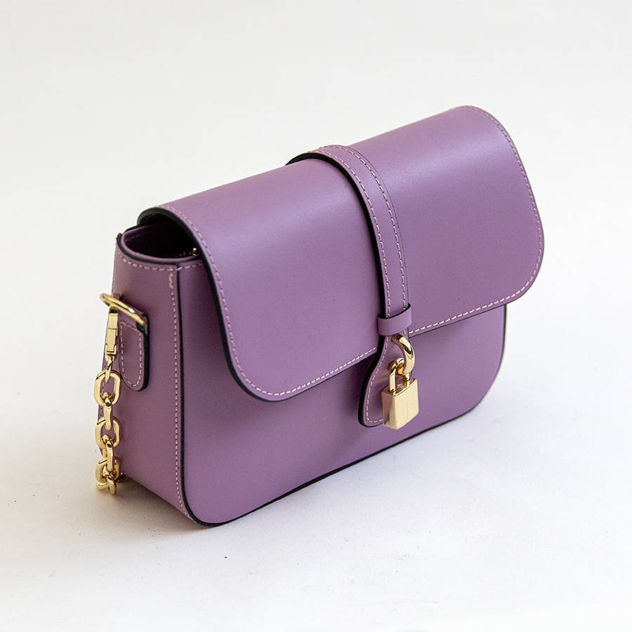 Laura Di Maggio DEA – Postina in pelle elegant lilla Italia