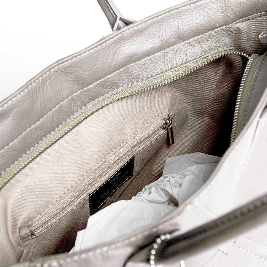 Laura Di Maggio UMA – Tote bag in pelle nappa tortora Acquista Ora