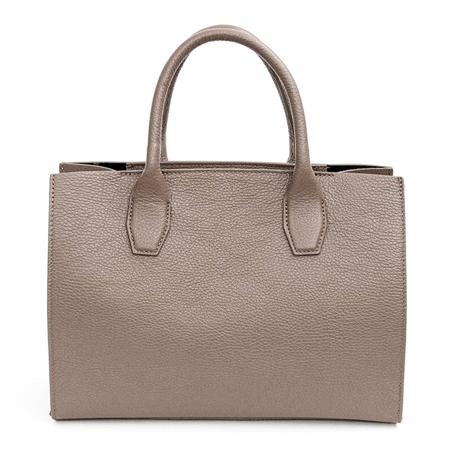 Laura Di Maggio MIRIAM – Borsa in pelle dollaro taupe Sconto
