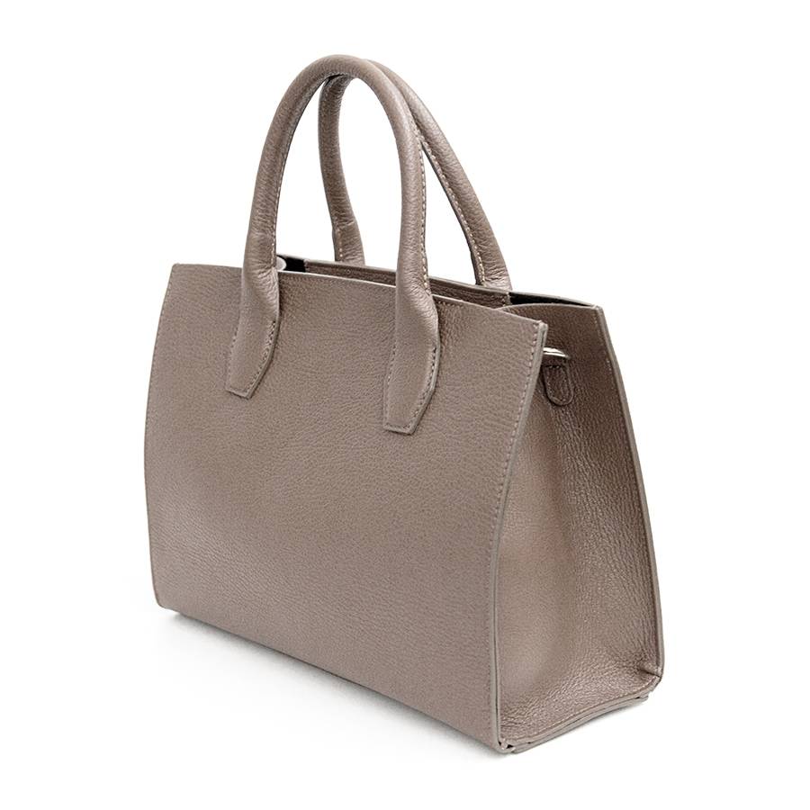 Laura Di Maggio MIRIAM – Borsa in pelle dollaro taupe Sconto