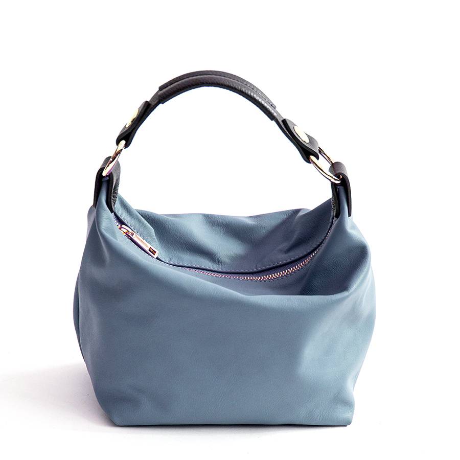 Laura Di Maggio DEMY SMALL – Sacca in pelle nappa carta da zucchero Online