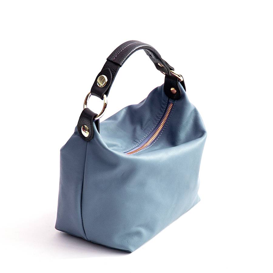 Laura Di Maggio DEMY SMALL – Sacca in pelle nappa carta da zucchero Online