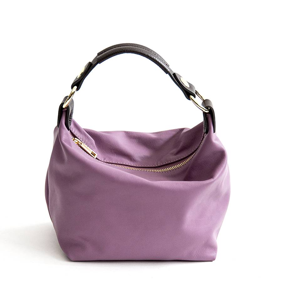 Laura Di Maggio DEMY SMALL – Sacca in pelle nappa lavanda Outlet
