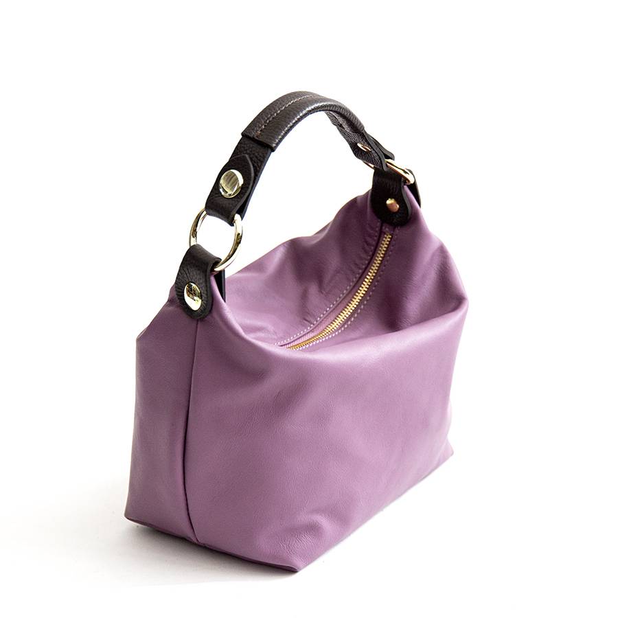 Laura Di Maggio DEMY SMALL – Sacca in pelle nappa lavanda Outlet