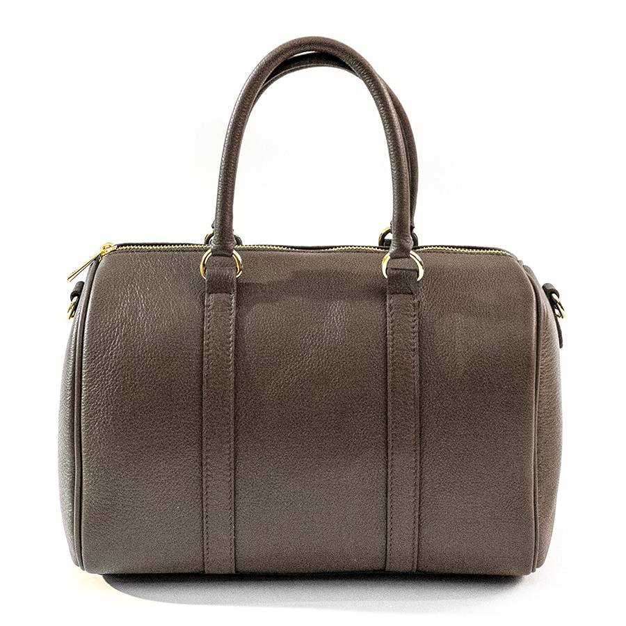 Laura Di Maggio BUBBLE – Bauletto in pelle dollaro taupe Negozi Online