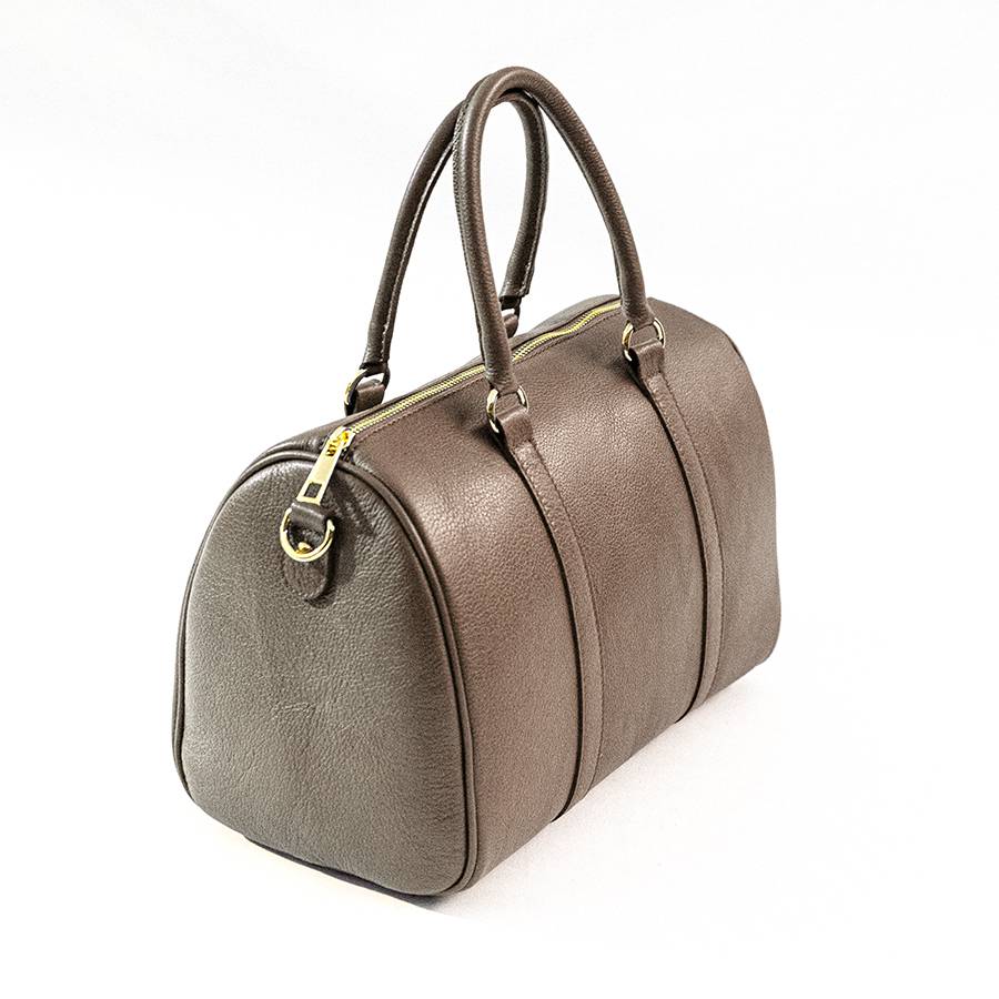 Laura Di Maggio BUBBLE – Bauletto in pelle dollaro taupe Negozi Online