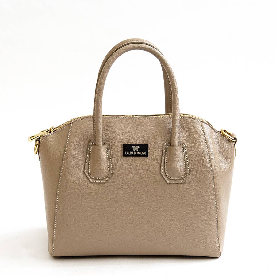 Laura Di Maggio ZAIRA – bauletto in palmellato beige Presa