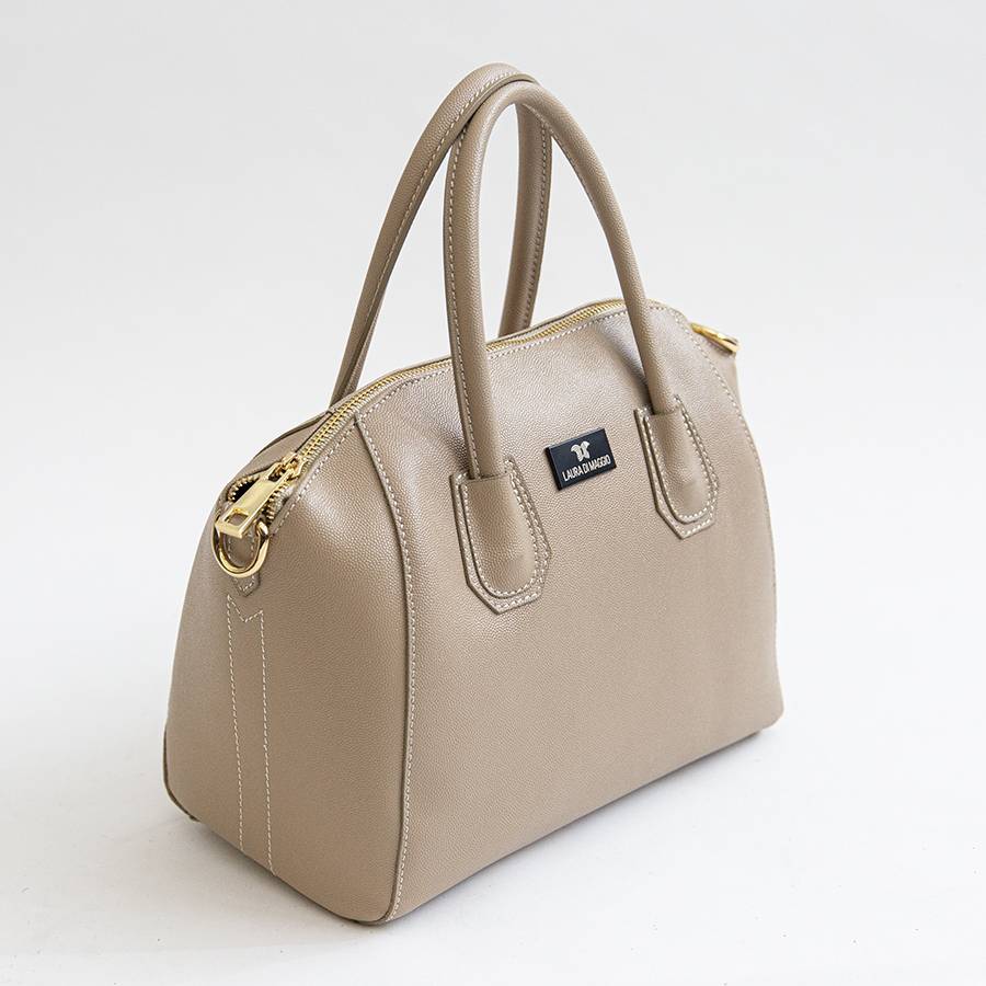 Laura Di Maggio ZAIRA – bauletto in palmellato beige Presa