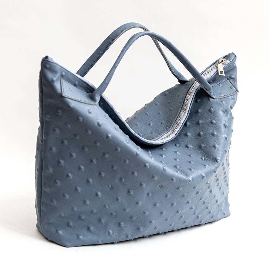 Laura Di Maggio BIKER – borsa in pelle soft stampa chiodo avio I Più Venduti