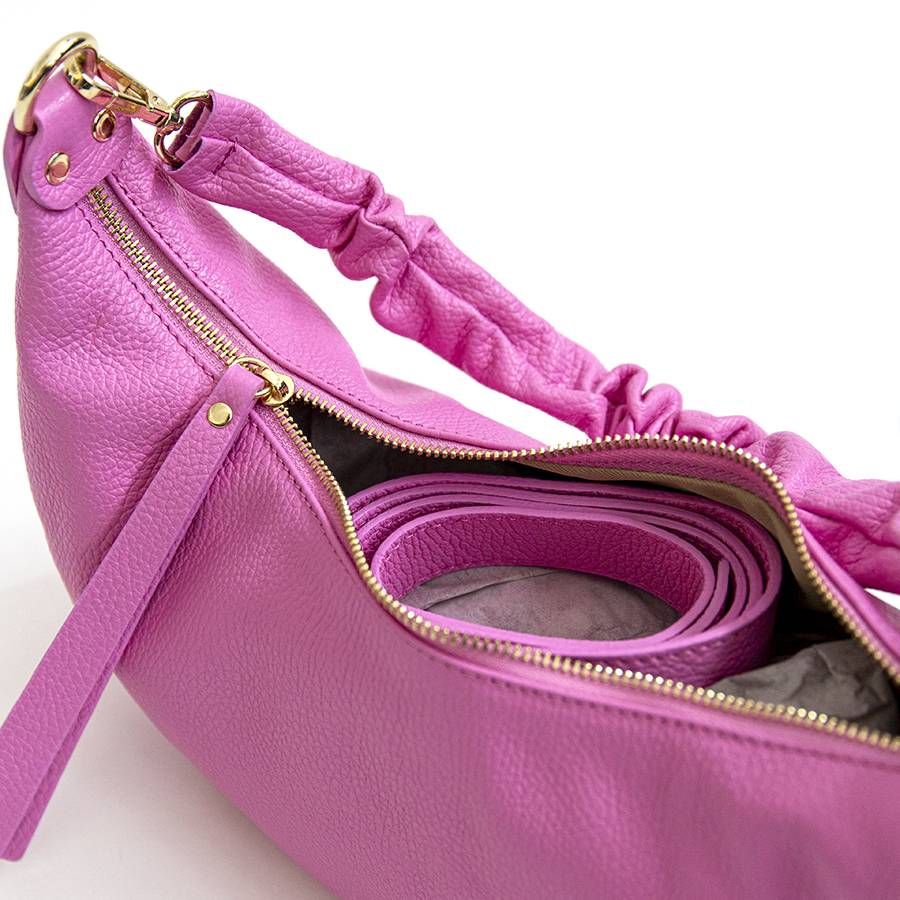 Laura Di Maggio SUSAN – Baguette in pelle rosa Sottocosto