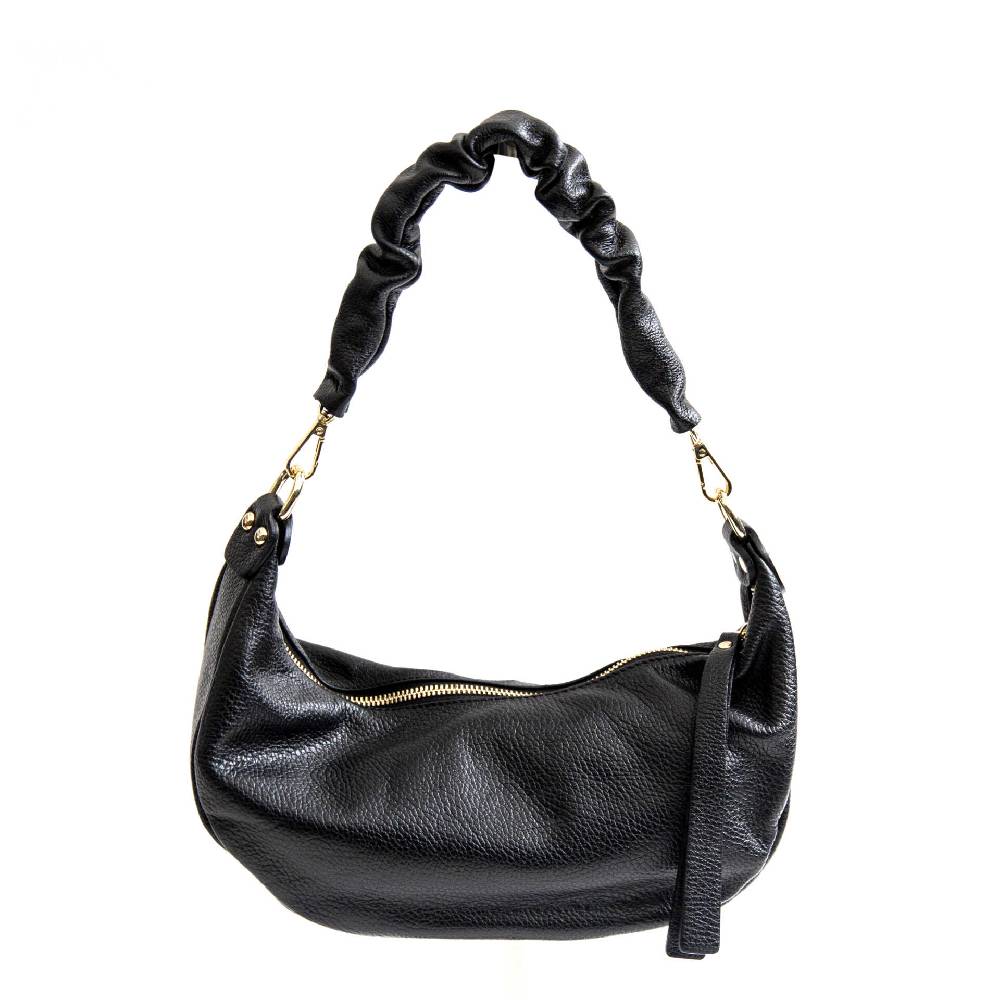 Laura Di Maggio SUSAN – Baguette in pelle nera Convenienza
