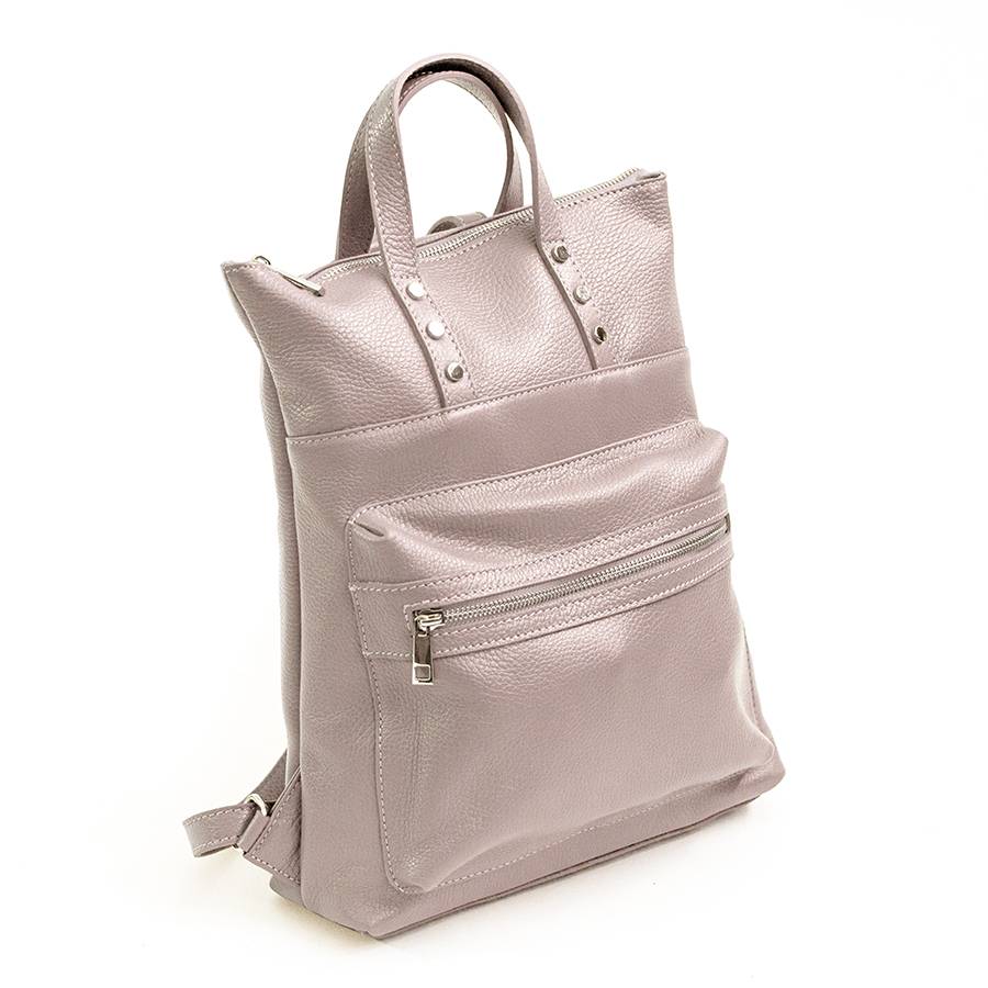 Laura Di Maggio YALE – Zaino in pelle cipria Vendita Calda