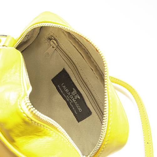 Laura Di Maggio COCCA – Borsa da Sera in Pelle Soft Trapuntato – Lime Offerte