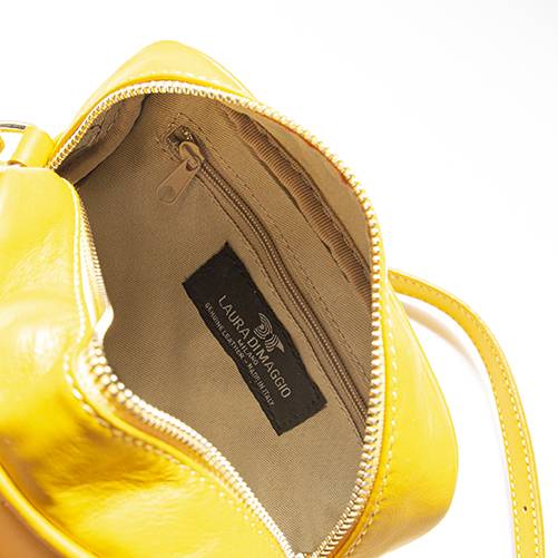Laura Di Maggio COCCA – Borsa da Sera in Pelle Soft Trapuntato – Senape Hotsell
