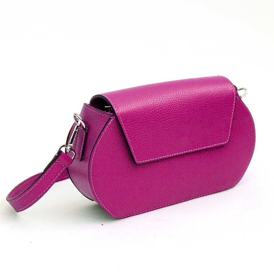 Laura Di Maggio HEDY – Postina con patta in pelle fuxia 2025