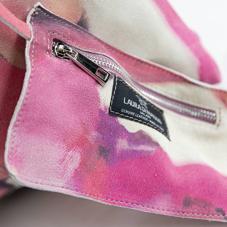 Laura Di Maggio LE SAC – sacca in pelle camoscio multicolor Qualità