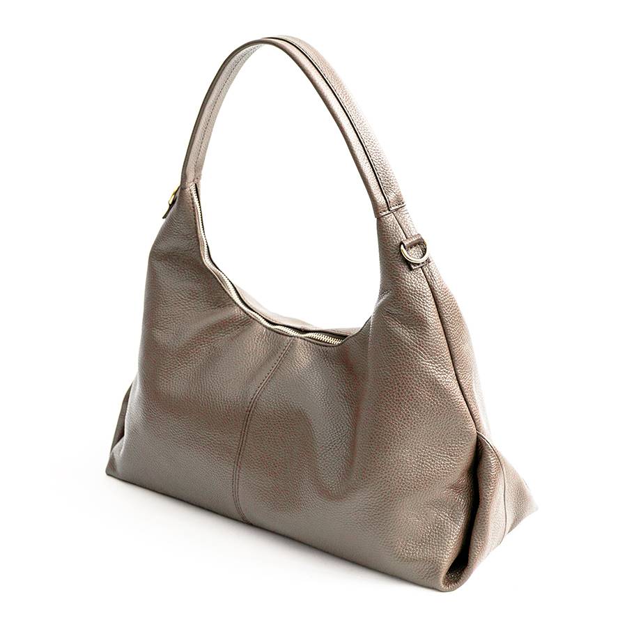 Laura Di Maggio VANESSA – Maxi sacca in pelle taupe Promozione Limitata