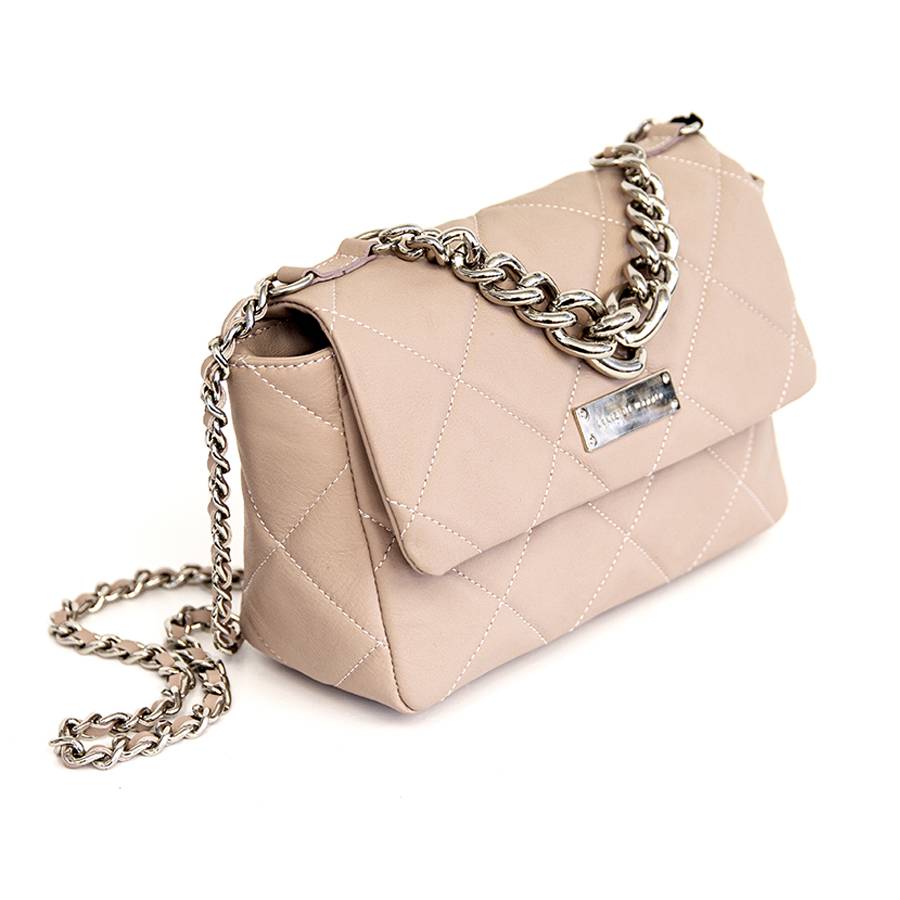 Laura Di Maggio EDITH – borsa trapuntata elegant cipria Offerta