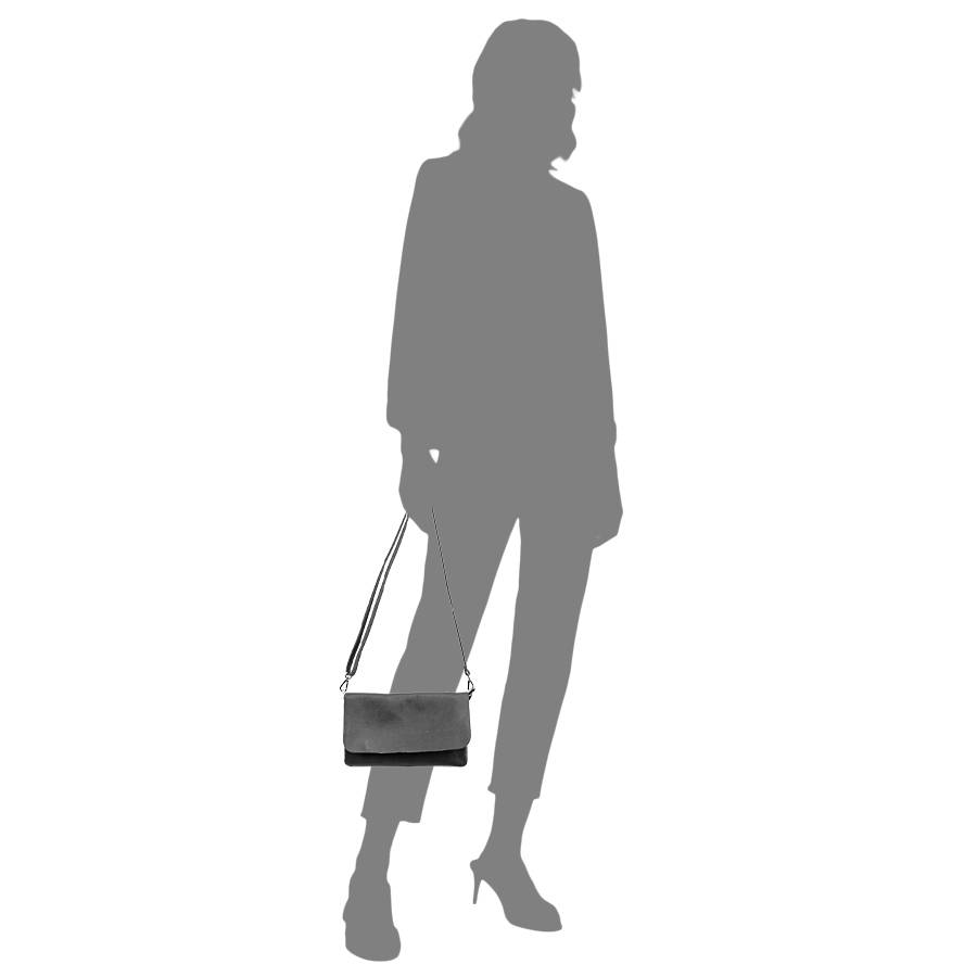Laura Di Maggio CLAIRE – pochette sottile nera in pelle dollaro Hotsell