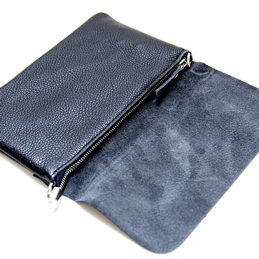 Laura Di Maggio CLAIRE – pochette sottile nera in pelle dollaro Hotsell