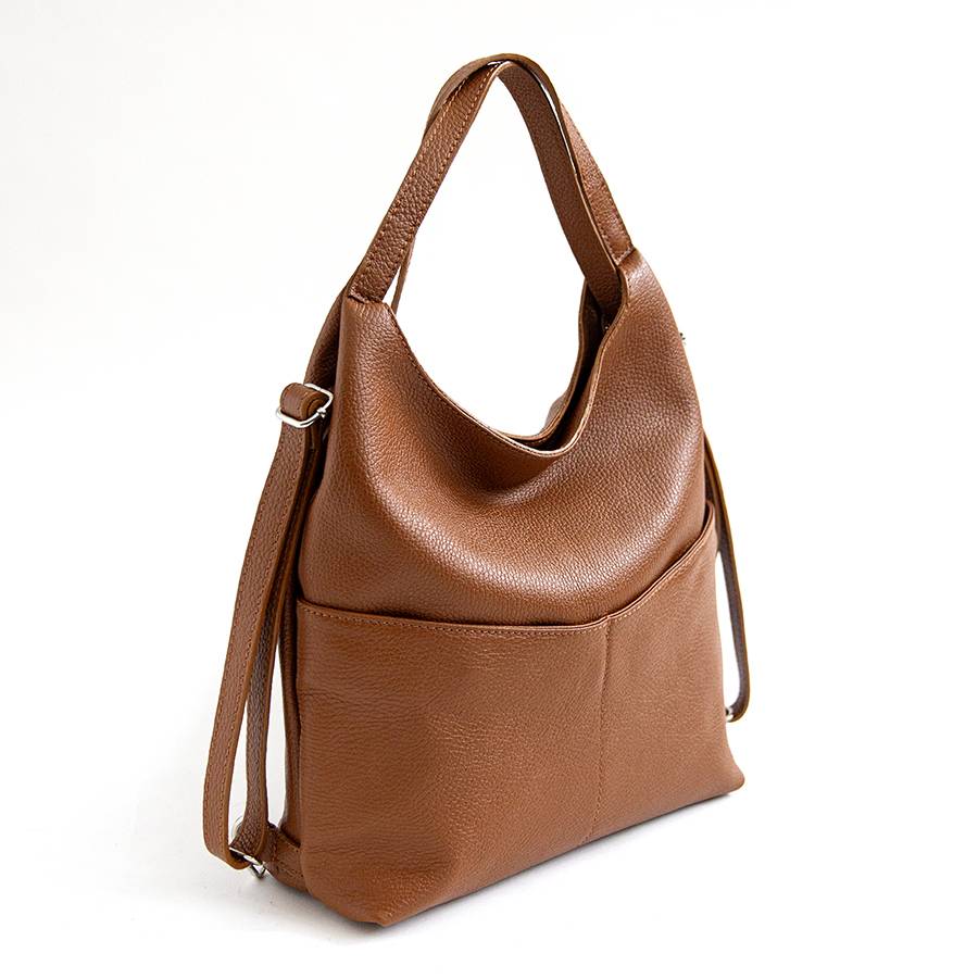 Laura Di Maggio MADRID – Zaino/borsa in pelle cuoio Vendita