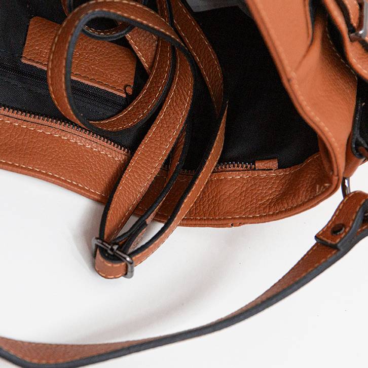 Laura Di Maggio ELYN – Borsa in pelle dollaro arancio Negozio online di fabbrica