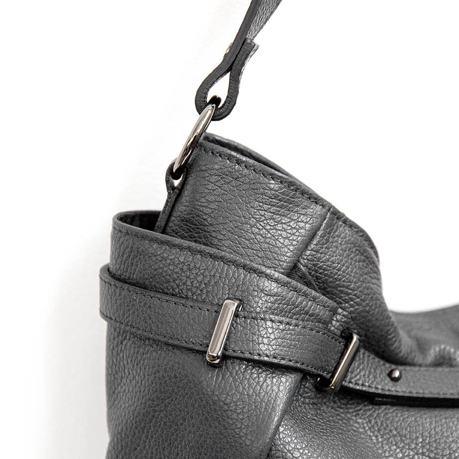 Laura Di Maggio ELYN – Borsa in pelle dollaro grigio Vendita